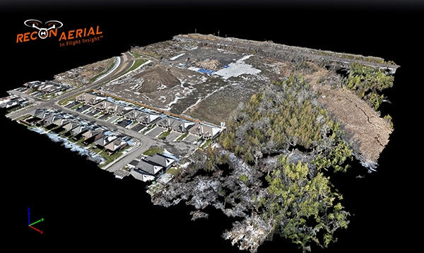 575 Station Road Recon Aerial 3D Site Model from drone images