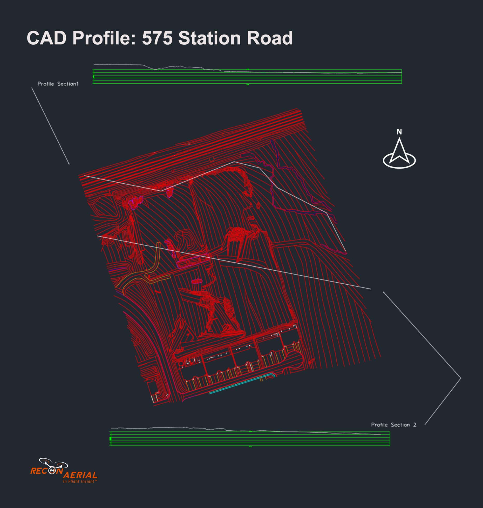 CAD Profile Drawing from Drone Images