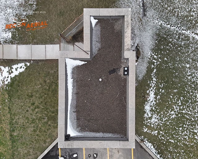 infrared drone roof inspection