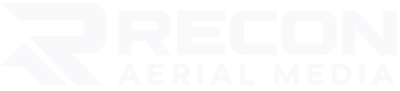 RECON Aerial Media Logo_Site_Color_all_White_footer
