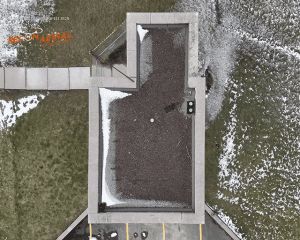 thermal drone roof inspection services