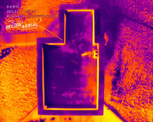 thermal drone roof inspection services
