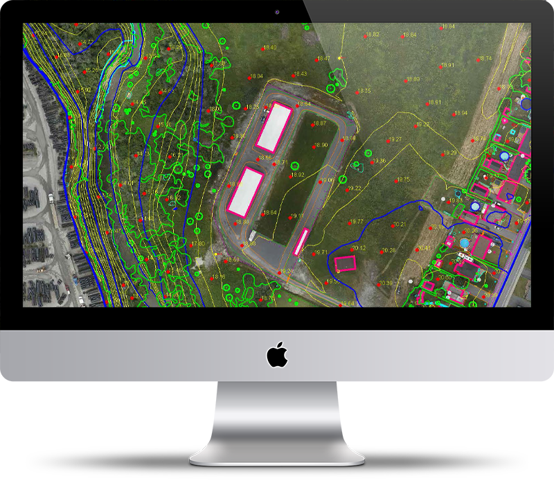 autocad line work from drone mapping4