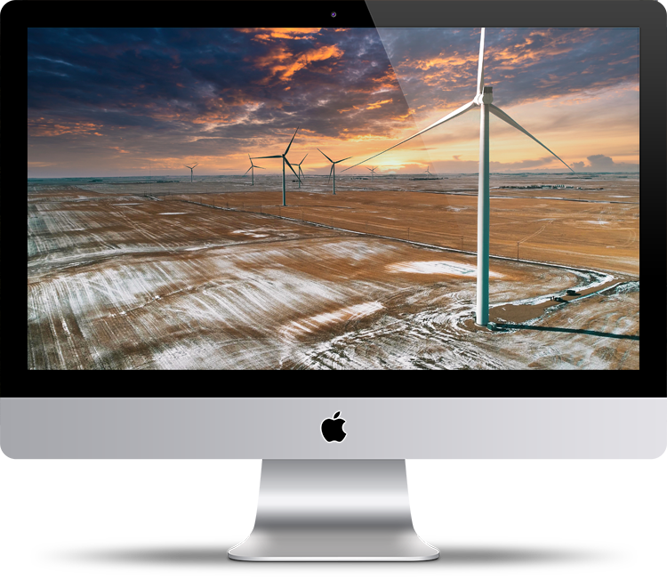 drone wind turbine blade inspection services company