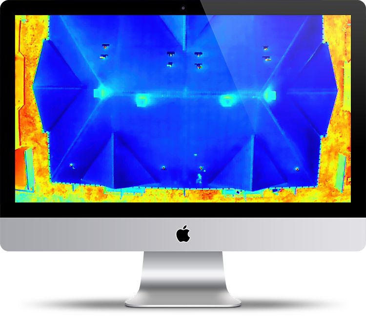 thermal drone roof inspection services