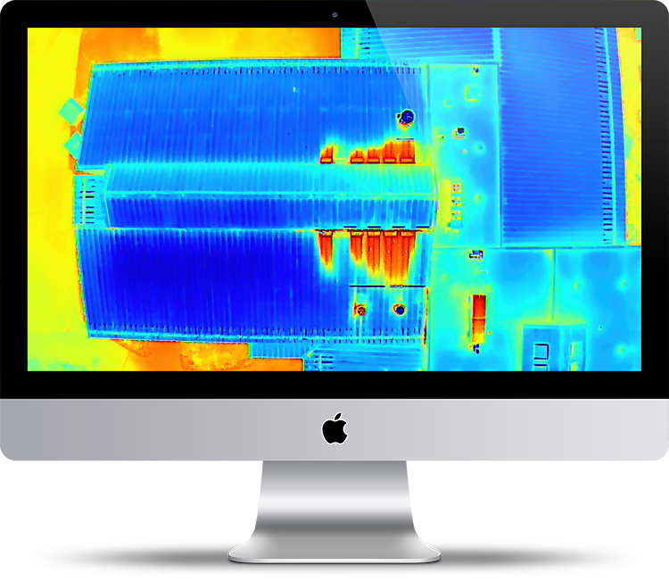 thermal drone roof inspection company