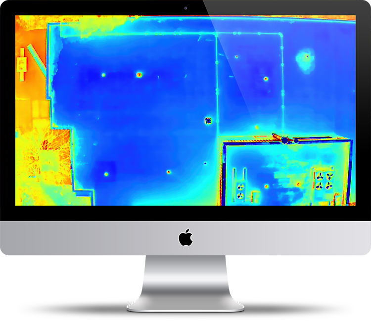 thermal drone roof inspection services